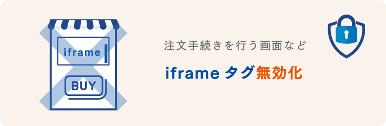 iframeタグ無効化