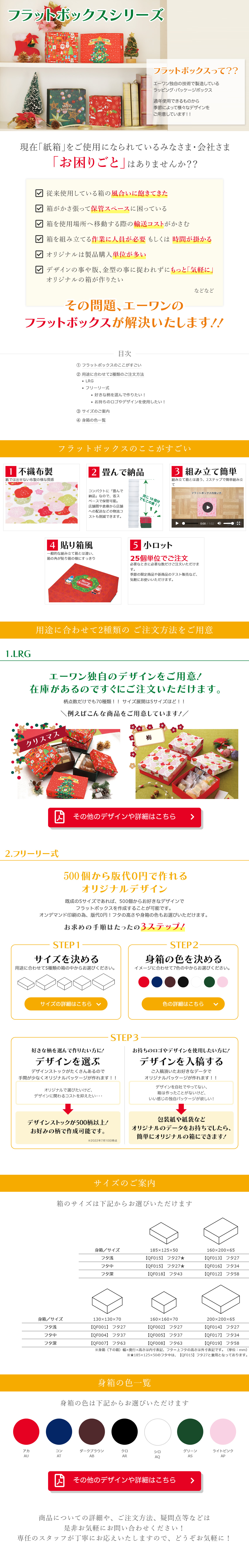 株式会社エーワン 商品ページ制作
